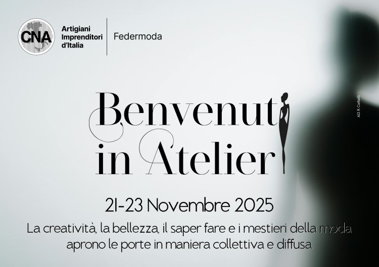LOCANDINA BENVENUTI IN ATELIER - 2025